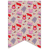 Scoops & Snoots party bunting flags Wimpelkette (Dritte Fahne)