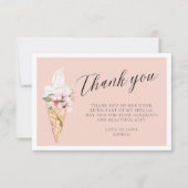 Scoopup-Brautparty Danke-Karte Dankeskarte (Vorderseite)