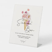 Scoopup Sundae Bar Ice Cream Sockelschild (Vorderseite)