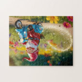 Scoot Scooting Gnome Puzzle (Horizontal)