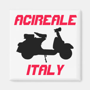 Scooter, Acireale, Italien Magnet