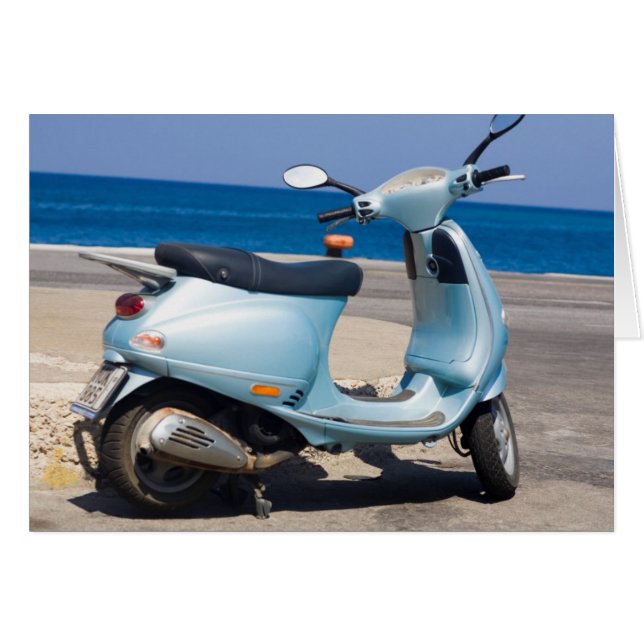 Scooter am Strand | Ephesus, Türkei (Vorderseite (Horizontal))