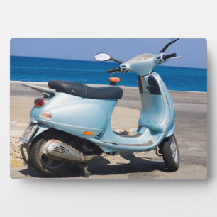 Scooter am Strand   Ephesus, Türkei Fotoplatte