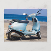 Scooter am Strand | Ephesus, Türkei Postkarte (Vorderseite)