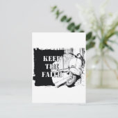 Scooter Behielt den Glauben Postkarte (Stehend Vorderseite)