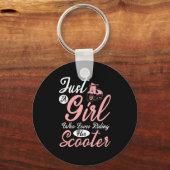 Scooter Bike Scoot Moped Schlüsselanhänger (Vorderseite)