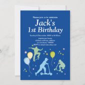 Scooter, Bikes, Skateboards, fahren weiter Einladung (Vorderseite)