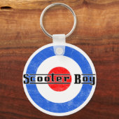 Scooter Boy Lambretta Schlüsselanhänger (Vorderseite)