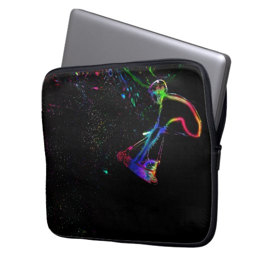Scooter Boy Laptop Sleeve (Vorderseite Links)