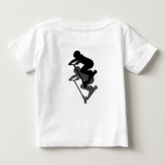 Scooter Boy - Stunt Scooter 5 Baby T-shirt (Rückseite)