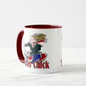 Scooter Chick Tasse (Vorderseite Links)