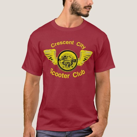 Scooter Club: Crescent City T-Shirt (Vorderseite)