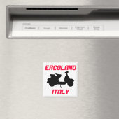Scooter, Ercolano, Italien Magnet (In Situ (Geschirrspüler))