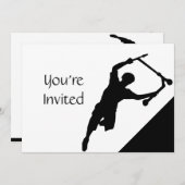 Scooter Fun Park Party Einladung (Vorne/Hinten)