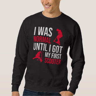 Scooter für einen Motorroller Sweatshirt