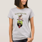 Scooter Gal, Text-T - Shirt hinzufügen (Vorderseite)