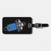 Scooter Gepäckanhänger (Vorderseite horizontal)