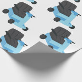 Scooter Geschenkpapier (Ecke)
