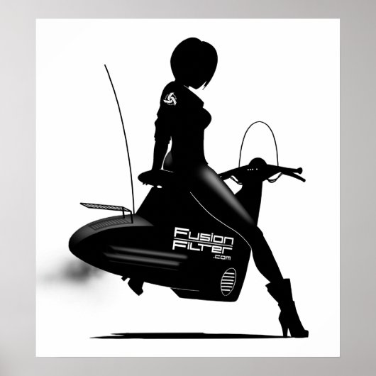 Scooter Girl Poster (Vorne)