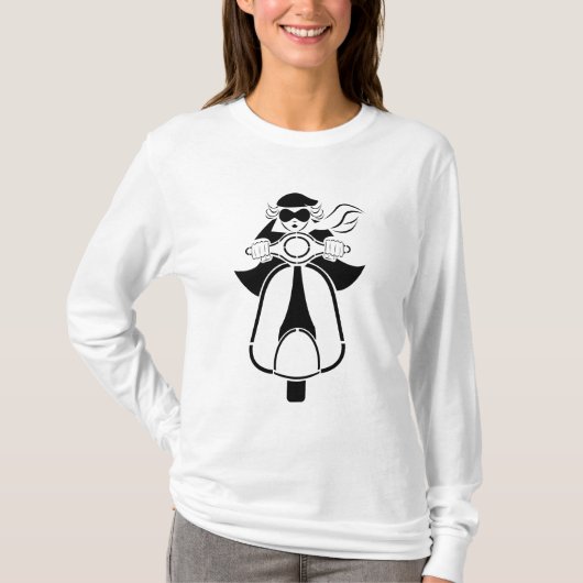 Scooter Girl T - Shirt (Vorderseite)