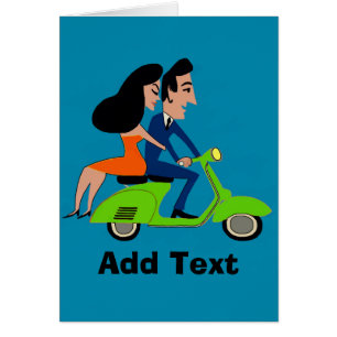Scooter Girl, Text hinzufügen