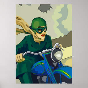 Scooter Girl, Text hinzufügen Poster