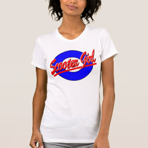 Scooter Girl with Target T-Shirt