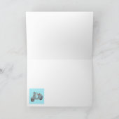 Scooter Greeting Card Karte (Innenseite)