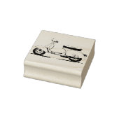 Scooter Gummistempel (Stempel)