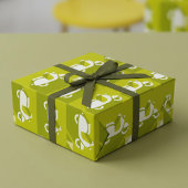 Scooter Icon Wrapping Paper Geschenkpapier