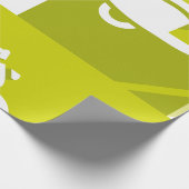 Scooter Icon Wrapping Paper Geschenkpapier (Ecke)