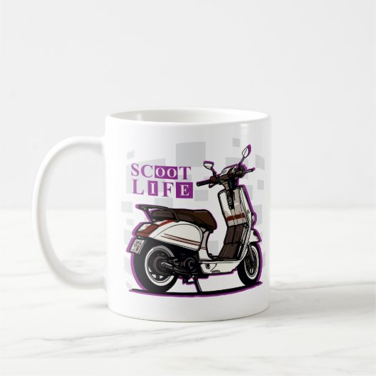 Scooter Kaffeetasse (Links)