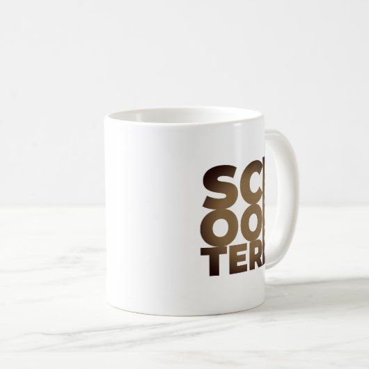 Scooter Kaffeetasse (VorderseiteRechts)