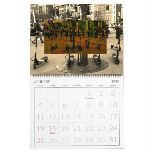 Scooter-Kalender Kalender (Jan 2026)