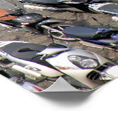 Scooter-Kundgebung Poster (Ecke)