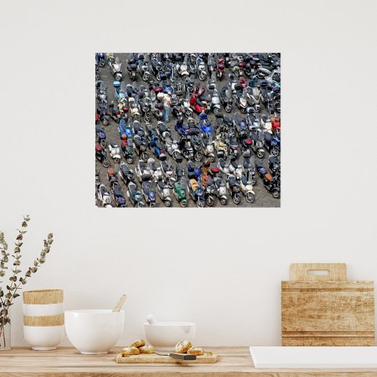 Scooter-Kundgebung Poster (Küche)