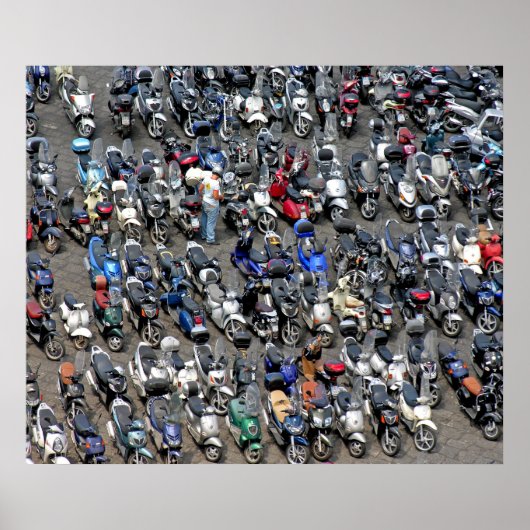 Scooter-Kundgebung Poster (Vorne)