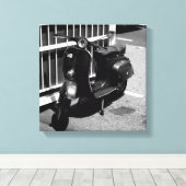 Scooter Leinwanddruck (Insitu (Holzboden))
