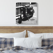 Scooter Leinwanddruck (Insitu (Schlafzimmer))