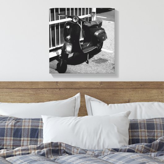 Scooter Leinwanddruck (Insitu (Schlafzimmer))