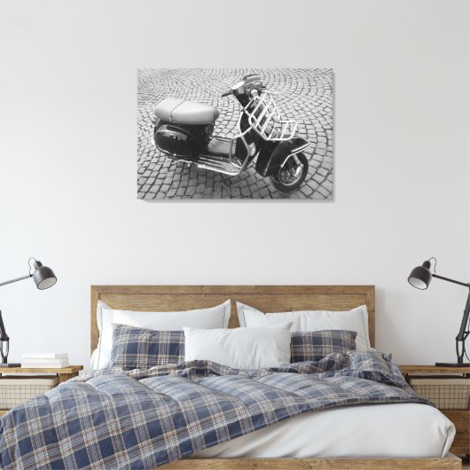 Scooter Leinwanddruck (Insitu (Schlafzimmer))