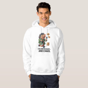 Scooter-Liefertroll - Ich stelle Chaos mit Boxe be Hoodie