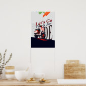 Scooter Los geht's Poster (Küche)