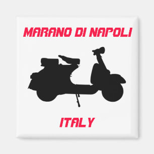 Scooter, Marano di Napoli, Italien Magnet