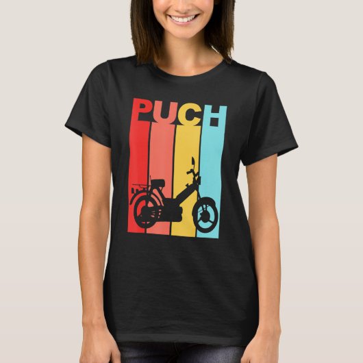 Scooter Moped Puch Maxi Scooter T-Shirt (Vorderseite)