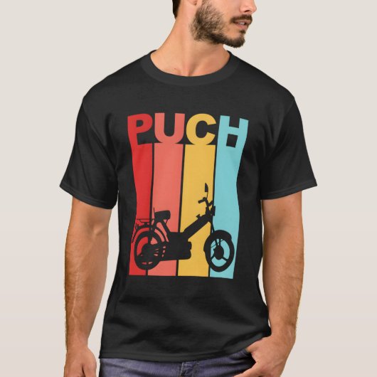 Scooter Moped Puch Maxi Scooter T-Shirt (Vorderseite)