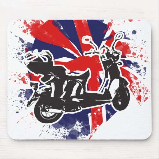 Scooter Mousepad (Vorne)