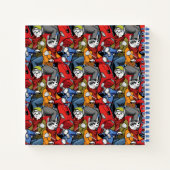 Scooter-Muster für Katzen und Hunde Notizblock (Rückseite)