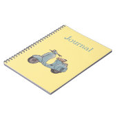 Scooter Notizblock (Linke Seite)