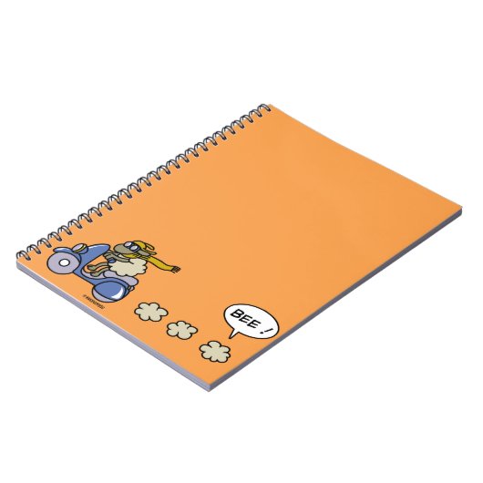 Scooter Notizblock (Linke Seite)